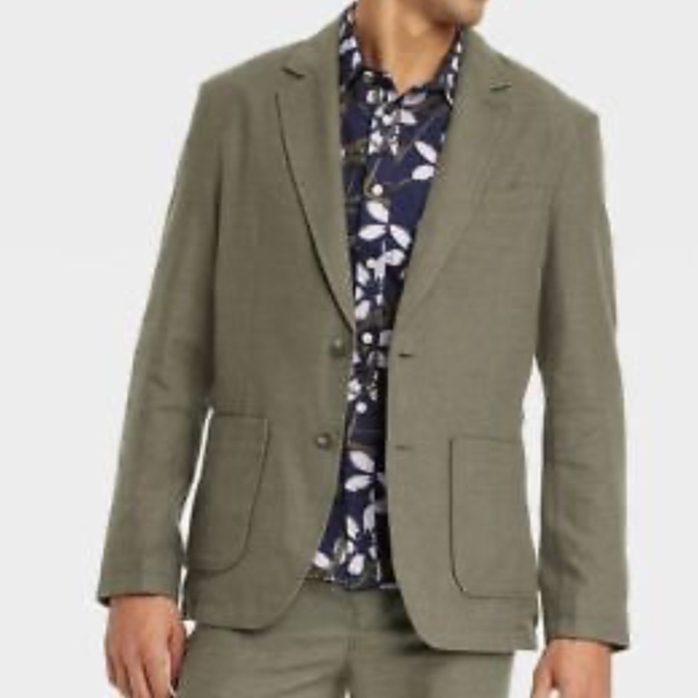 Goodfellow&Co Men’s Linen blend Lightweight Sport Jacket/Blazer size 4XL NEW